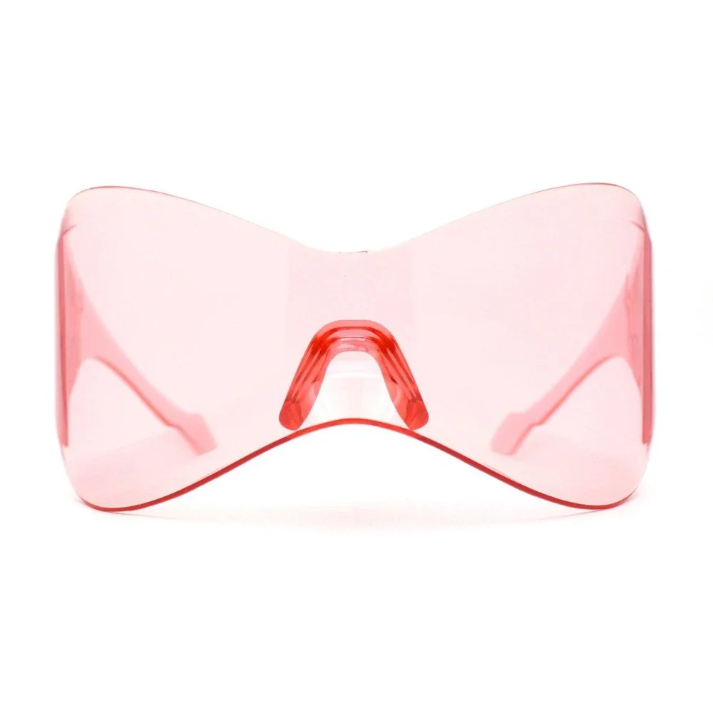 Pink Sunglasses Women Fashion Designer Pink Lens Fashion Designer‎ Shades Trendy